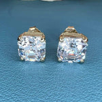 Load image into Gallery viewer, 2.00 TCW ASSCHER CUT MOISSANITE STUD EARRING