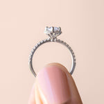 Load image into Gallery viewer, SORA MARQUISE CUT MOISSANITE ENGAGEMENT RING