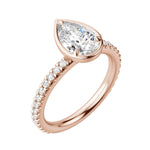 Load image into Gallery viewer, DAHL PEAR CUT MOISSANITE ENGAGEMENT RING