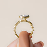 Load image into Gallery viewer, DAHL PEAR CUT MOISSANITE ENGAGEMENT RING