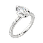 Load image into Gallery viewer, DAHL PEAR CUT MOISSANITE ENGAGEMENT RING