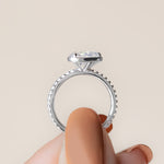 Load image into Gallery viewer, DAHL PEAR CUT MOISSANITE ENGAGEMENT RING
