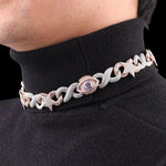 Load image into Gallery viewer, miami cuban link chain silver
