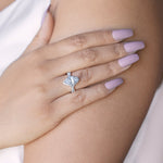 Load image into Gallery viewer, LUSH MARQUISE CUT MOISSANITE ENGAGEMENT RING