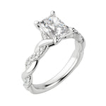 Load image into Gallery viewer, LILT RADIANT CUT MOISSANITE ENGAGEMENT RING