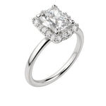 Load image into Gallery viewer, ALTO RADIANT CUT MOISSANITE ENGAGEMENT RING