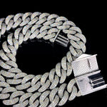 Load image into Gallery viewer, silver chain cuban link
