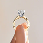 Load image into Gallery viewer, CHIC ACCENTED MARQUISE CUT ENGAGEMENT RING