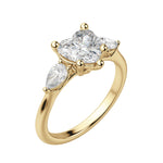 Load image into Gallery viewer, LILY CLASSIC HEART CUT MOISSANITE ENGAGEMENT RING