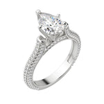 Load image into Gallery viewer, VITA PEAR CUT MOISSANITE ENGAGEMENT RING