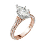 Load image into Gallery viewer, VITA MARQUISE CUT MOISSANITE ENGAGEMENT RING