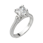 Load image into Gallery viewer, VITA HEART CUT MOISSANITE ENGAGEMENT RING