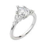 Load image into Gallery viewer, SERA PEAR CUT MOISSANITE ENGAGEMENT RING