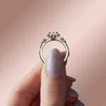 Load image into Gallery viewer, SERA MARQUISE CUT MOISSANITE ENGAGEMENT RING