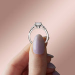 Load image into Gallery viewer, SERA HEART CUT MOISSANITE ENGAGEMENT RING