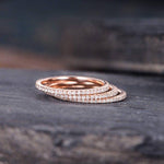 Load image into Gallery viewer, 3PCS WOMEN ETERNITY MATCHING MINIMALIST MOISSANITE WEDDING BAND