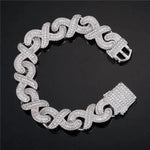 Load image into Gallery viewer, cuban link diamond bracelet