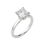 Load image into Gallery viewer, AMLA CLASSIC ASSCHER CUT MOISSANITE ENGAGEMENT RING