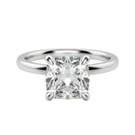 Load image into Gallery viewer, AMLA CLASSIC CUSHION CUT MOISSANITE ENGAGEMENT RING
