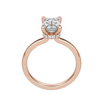 Load image into Gallery viewer, AMLA CLASSIC EMERALD CUT MOISSANITE ENGAGEMENT RING
