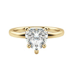 Load image into Gallery viewer, AMLA CLASSIC HEART CUT MOISSANITE ENGAGEMENT RING