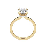 Load image into Gallery viewer, AMLA CLASSIC OVAL CUT MOISSANITE ENGAGEMENT RING