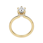 Load image into Gallery viewer, AMLA CLASSIC PEAR CUT MOISSANITE ENGAGEMENT RING