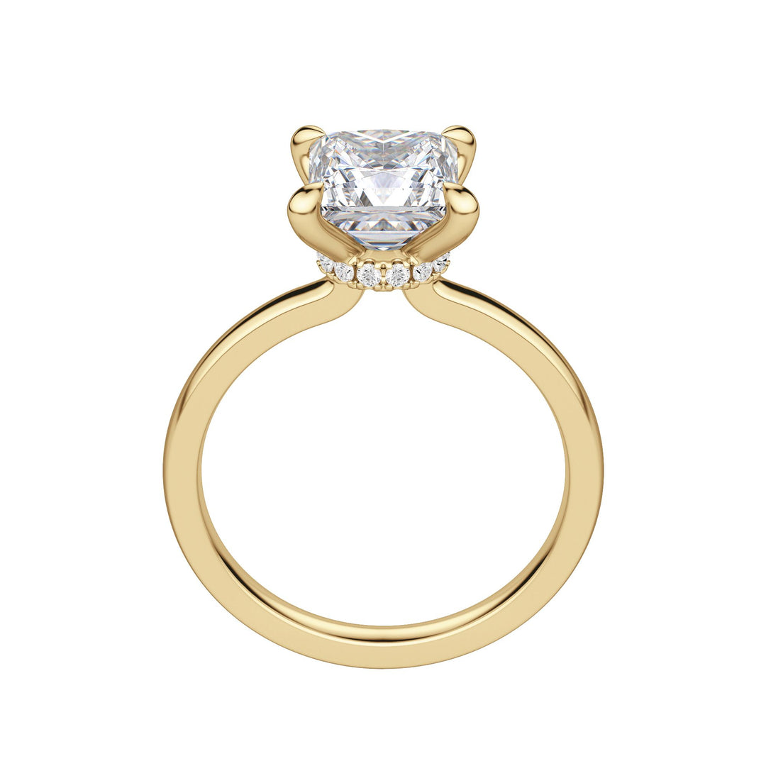 AMLA CLASSIC PRINCESS CUT MOISSANITE ENGAGEMENT RING