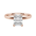 Load image into Gallery viewer, AMLA CLASSIC RADIANT CUT MOISSANITE ENGAGEMENT RING