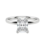 Load image into Gallery viewer, AMLA CLASSIC RADIANT CUT MOISSANITE ENGAGEMENT RING