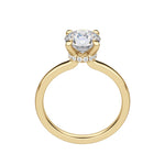 Load image into Gallery viewer, AMLA CLASSIC ROUND CUT MOISSANITE ENGAGEMENT RING