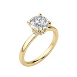 Load image into Gallery viewer, AMLA CLASSIC ROUND CUT MOISSANITE ENGAGEMENT RING