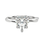 Load image into Gallery viewer, AYLA HEART CUT MOISSANITE ENGAGEMENT RING