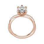 Load image into Gallery viewer, AYLA MARQUISE CUT MOISSANITE ENGAGEMENT RING