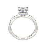 Load image into Gallery viewer, AYLA OVAL CUT MOISSANITE ENGAGEMENT RING