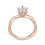 Load image into Gallery viewer, AYLA PEAR CUT MOISSANITE ENGAGEMENT RING