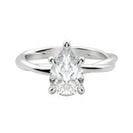 Load image into Gallery viewer, AYLA PEAR CUT MOISSANITE ENGAGEMENT RING