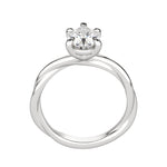 Load image into Gallery viewer, AYLA PEAR CUT MOISSANITE ENGAGEMENT RING