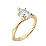 Load image into Gallery viewer, AYLA PEAR CUT MOISSANITE ENGAGEMENT RING