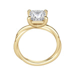 Load image into Gallery viewer, AYLA PRINCESS CUT MOISSANITE ENGAGEMENT RING