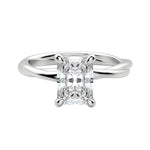 Load image into Gallery viewer, AYLA RADIANT CUT MOISSANITE ENGAGEMENT RING