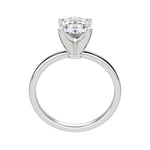 Load image into Gallery viewer, BARE OVAL CUT MOISSANITE ENGAGEMENT RING