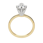 Load image into Gallery viewer, BARE PEAR CUT MOISSANITE ENGAGEMENT RING