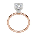 Load image into Gallery viewer, BARE PRINCESS CUT MOISSANITE ENGAGEMENT RING