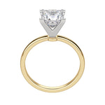 Load image into Gallery viewer, BARE PRINCESS CUT MOISSANITE ENGAGEMENT RING