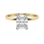 Load image into Gallery viewer, BARE RADIANT CUT MOISSANITE ENGAGEMENT RING