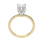 Load image into Gallery viewer, BARE RADIANT CUT MOISSANITE ENGAGEMENT RING