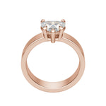 Load image into Gallery viewer, EAVE BOLD HEART CUT MOISSANITE ENGAGEMENT RING