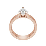 Load image into Gallery viewer, EAVE BOLD PEAR CUT MOISSANITE ENGAGEMENT RING