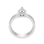 Load image into Gallery viewer, EAVE BOLD PEAR CUT MOISSANITE ENGAGEMENT RING